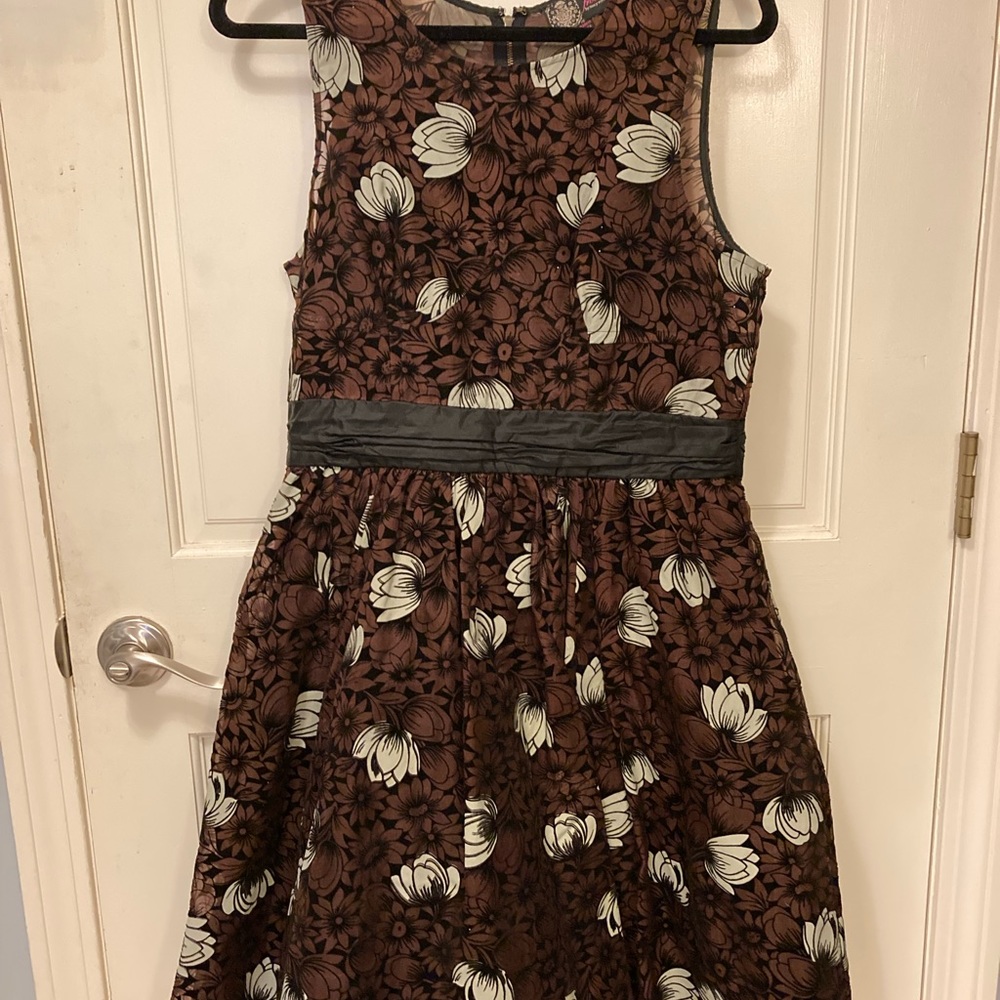 Anthropologie (frock! By Tracy Reese) Chrysanthemum Tea Cocktail Dress